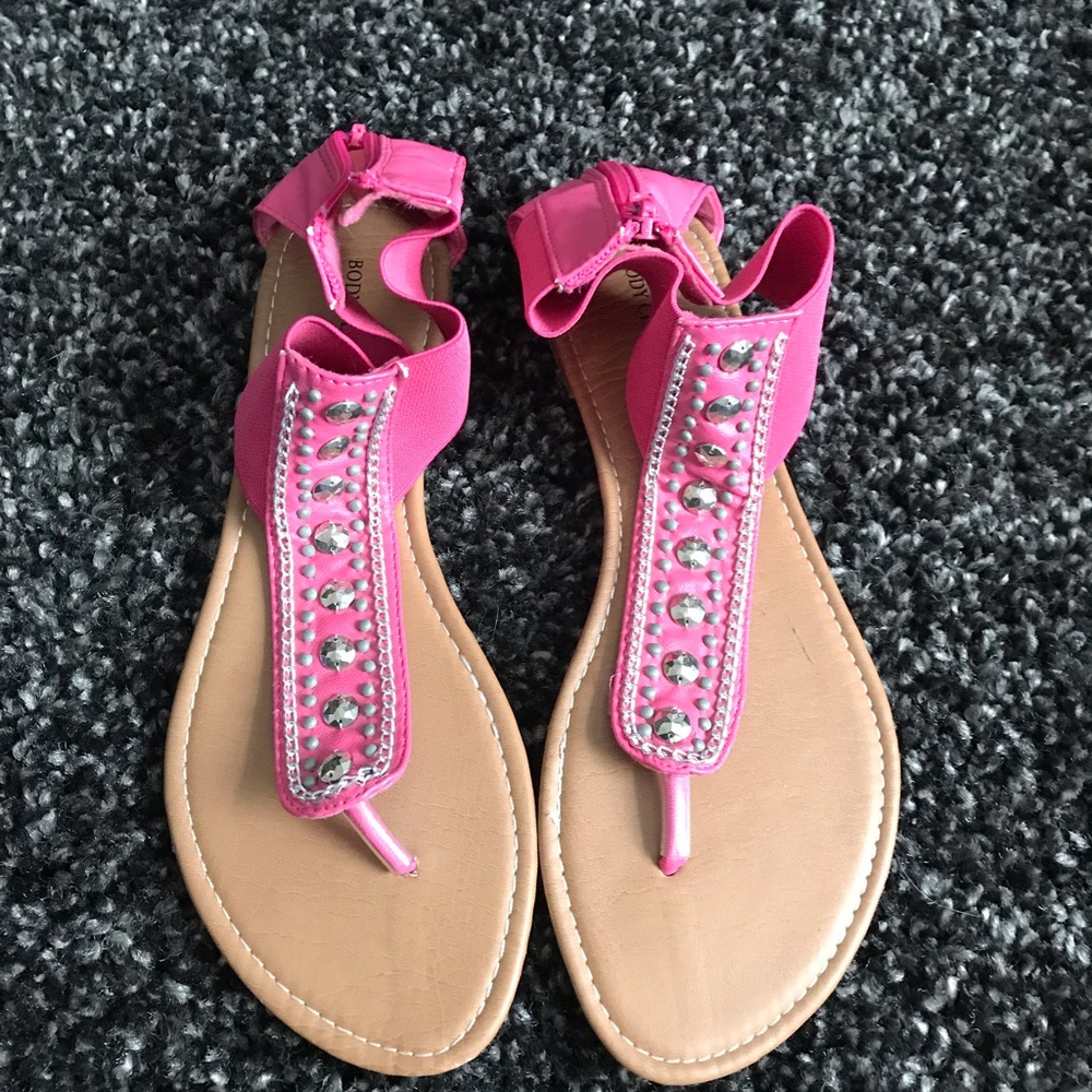Pink sandals